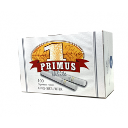 Tuburi tigari Primus White Perfored (100)
