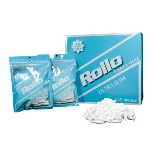 Filtre rulat Rollo - Blue 6 mm Slim (140)