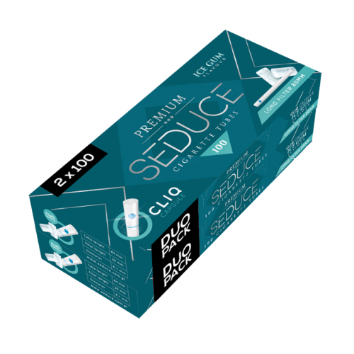 Tuburi tigari Seduce - Click Capsule 20 mm filter ICE Gum (DUO Pack 2 x 100)