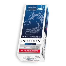 Tuburi tigari Doberman - Strong Mint 24 mm Filter (200)
