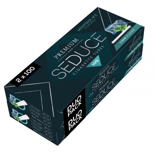 Tuburi tigari Seduce - Menthol ICE (DUO Pack 2 x 100)