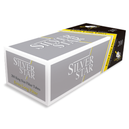 Tuburi tigari Silver Star - 25 mm Carbon Filter (200)