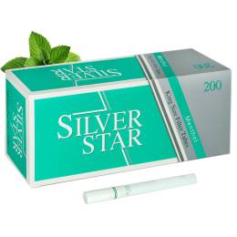 Tuburi tigari Silver Star - Menthol (200)