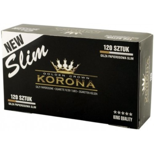 SET Korona Slim Menthol 500 (2 x 250 tuburi slim menthol) + aparat