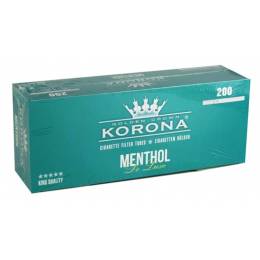Tuburi tigari Korona Menthol (De Luxe) - (200)