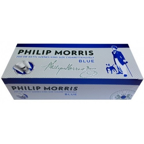 Tuburi tigari Philip Morris Blue - Multifilter Carbon (200)