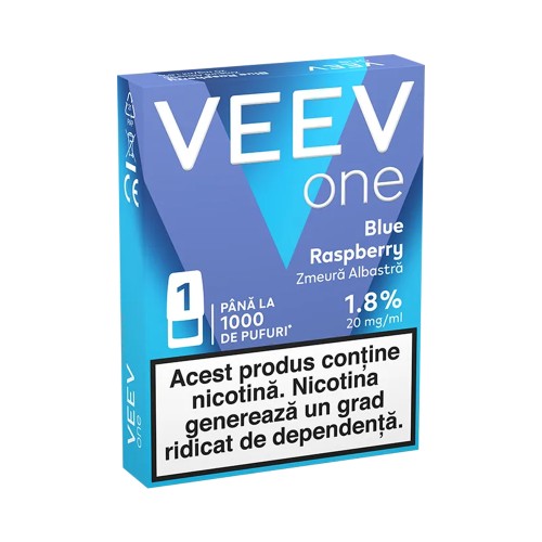 1 x Pod Pack VEEV ONE - Blue Raspberry