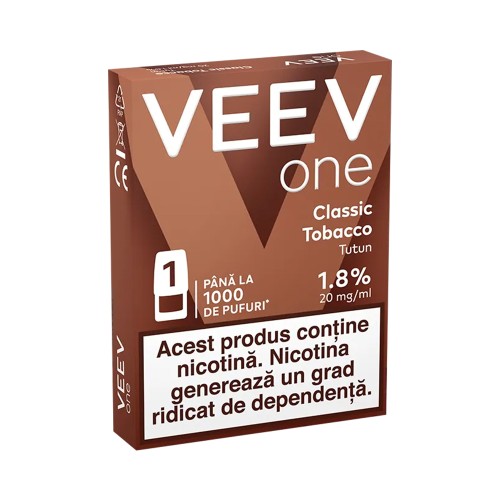 1 x Pod Pack VEEV ONE - Classic Tobacco