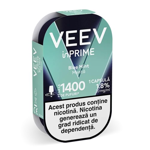 1 x Pod Pack VEEV inPRIME - Blue Mint