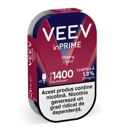 1 x Pod Pack VEEV inPRIME - Cherry