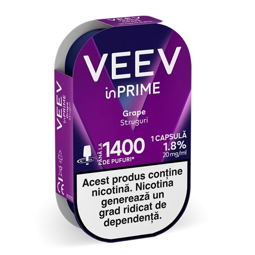 1 x Pod Pack VEEV inPRIME - Grape