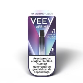 Starter Kit VEEV inPRIME Slick Black - Strawberry