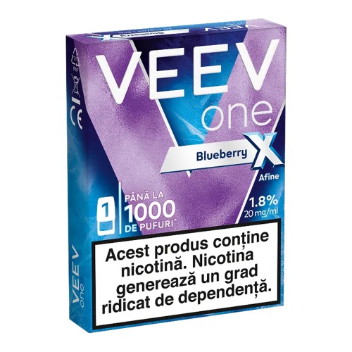 1 x Pod Pack VEEV ONE - Blueberry X Intense