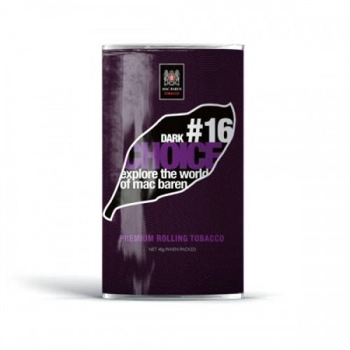 Tutun pentru rulat Mac Baren - #16 Choice Dark (30g)