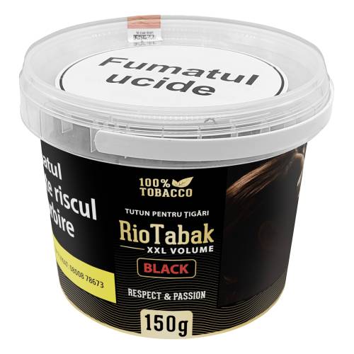  Tutun Rio Tabak - Black XXL Volum Bucket (150g)