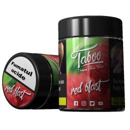 Tutun narghilea TABOO - Red Blast (50g)