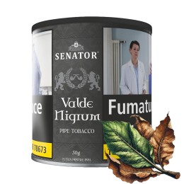 Tutun pentru pipa Senator - Valde Nigrum (50g)