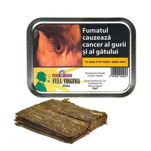 Tutun pentru pipa Samuel Gawith - Full Virginia Flake (50g)