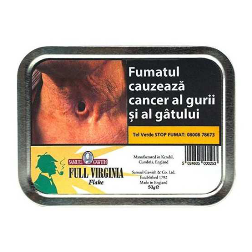 Tutun pentru pipa Samuel Gawith - Full Virginia Flake (50g)