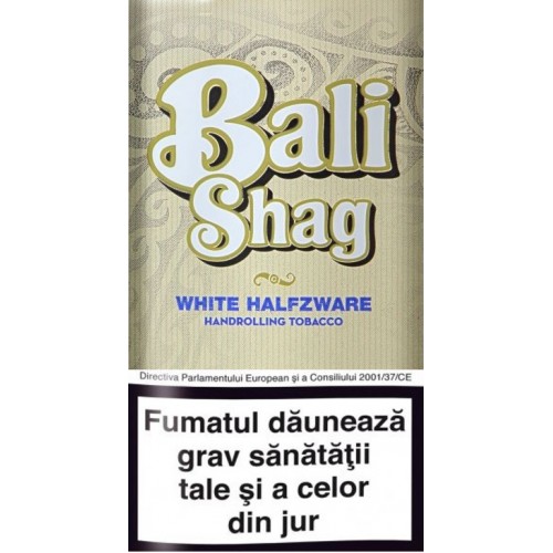 Tutun BALI SHAG - White Halfzware (40g)