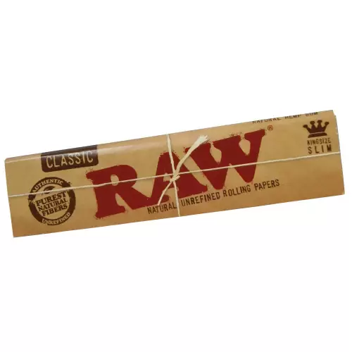 Foite rulat RAW - Brown Classic 110 mm King Size Slim (32)