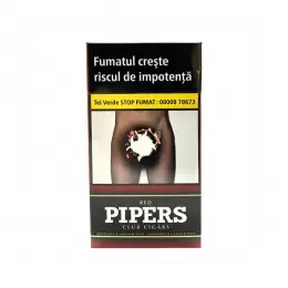 Tigari de foi fara filtru - Pipers Club RED (10)