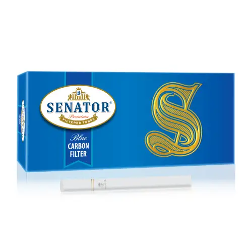 Tuburi tigari SENATOR Blue - Multifilter Carbon (200)