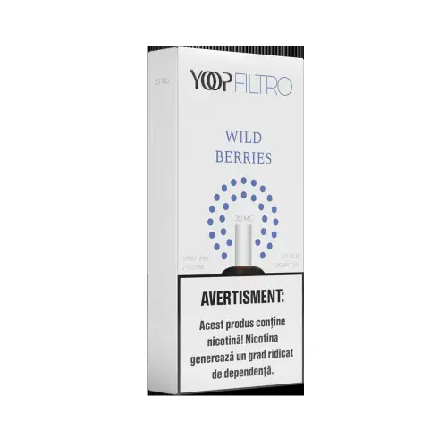 Pachet Promotional YOOP FILTRO - DISPOZITIV cu rezerva WILD BERRIES 20 MG/ML